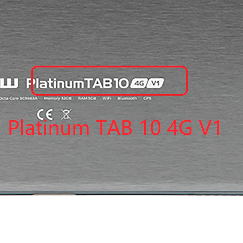 Pannello touch screen digitalizzatore da 10,1 pollici per Blow Platinum TAB 10 4G V1