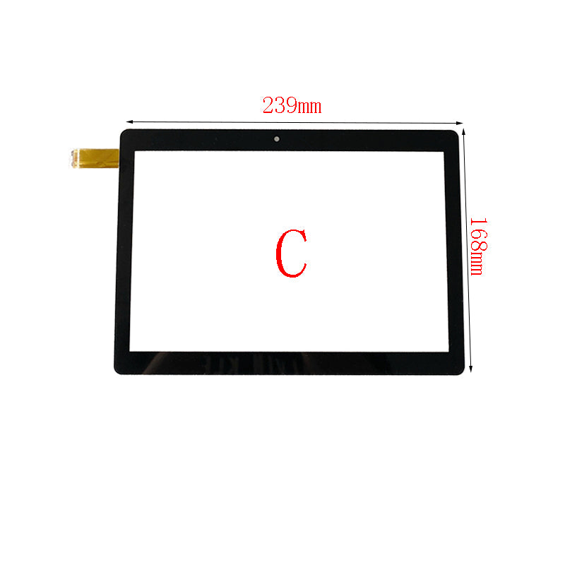 Nuovo pannello sensore in vetro per digitalizzatore touch screen da 10,1 pollici DP101580-F1-A