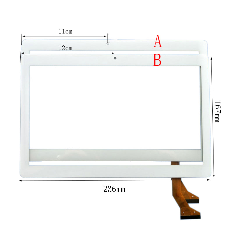Per Dragon Touch Notepad K10 Tablet 10.1 Pollici Touch Screen Digitizer in Vetro