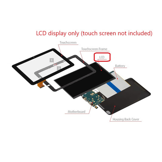 Pannello touch screen digitalizzatore da 10,1 pollici per CH/DH YZS-10136A1-FPC355-V3.0 YZY-206-B