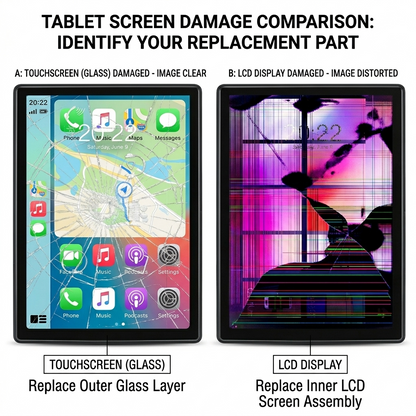 For SPC Gravity SE 9773232B 10.1 Inch Touch Screen Panel Digitizer