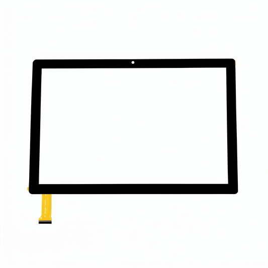 MJK-PG101-2593 tablet touch screen digitizer panel glass front view