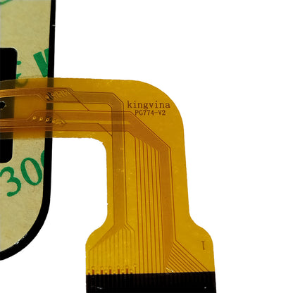 kingvina PG774-V2 Digitizer in Vetro con Pannello Touch Screen da 7 Pollici