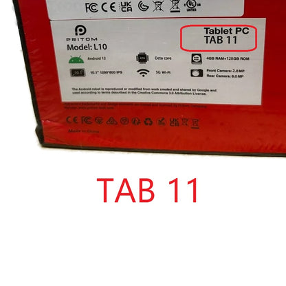 Digitizer touch screen da 10,1" per Pritom Tronpad Tab11