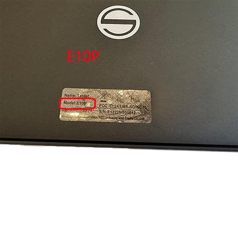 Digitizer Touch Screen 10.1" per SGIN E10P C10