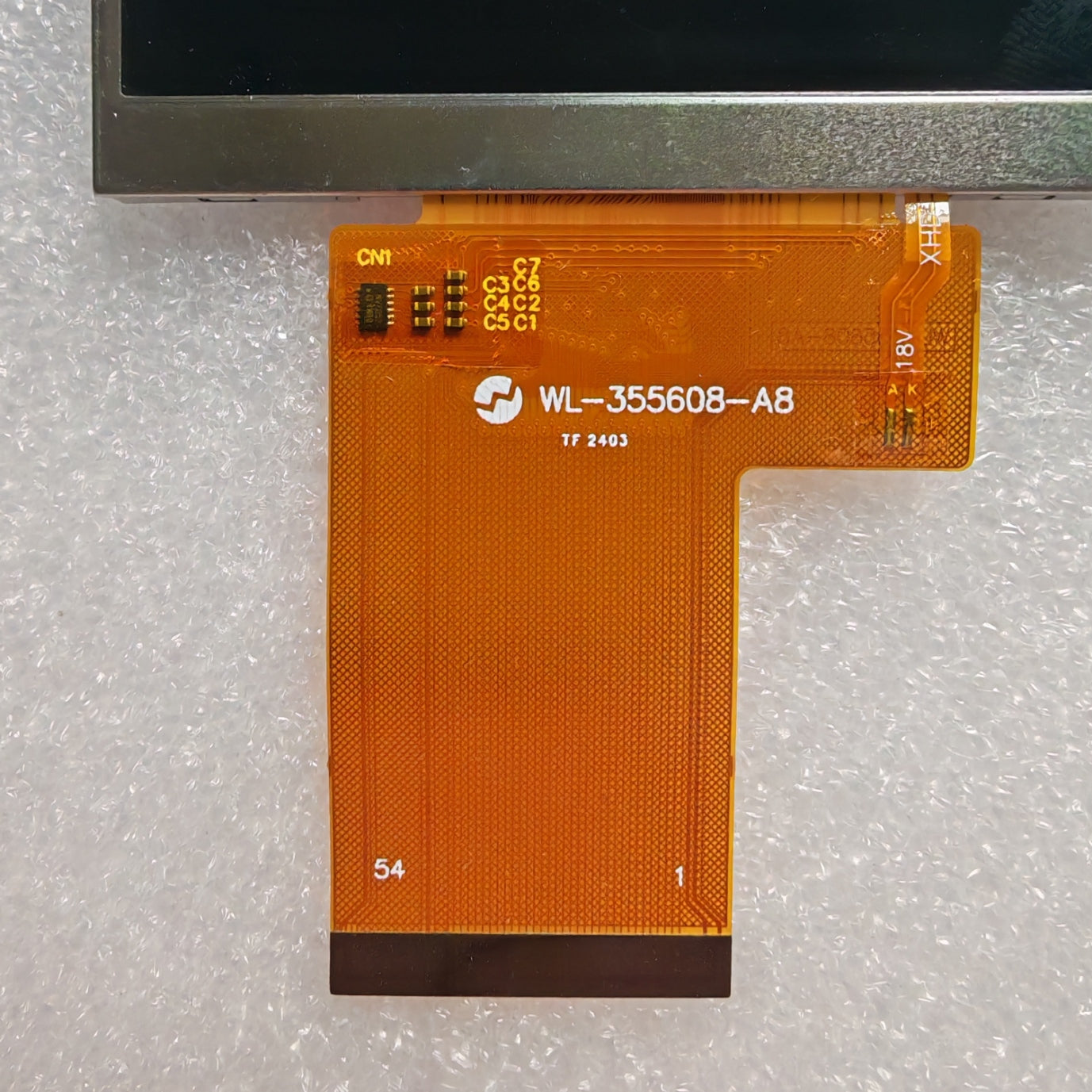 3.5" LCD Display Screen Replacement for WL-355608-A8