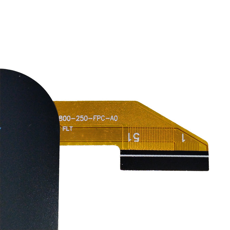 Pannello touch screen digitalizzatore in vetro da 8 pollici per XC-PG0800-250-FPC-A0