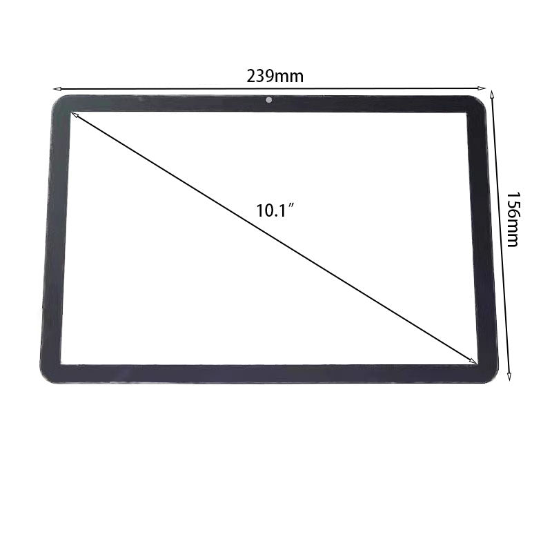 Pannello touch screen digitalizzatore da 10,1 pollici per Pritom K10