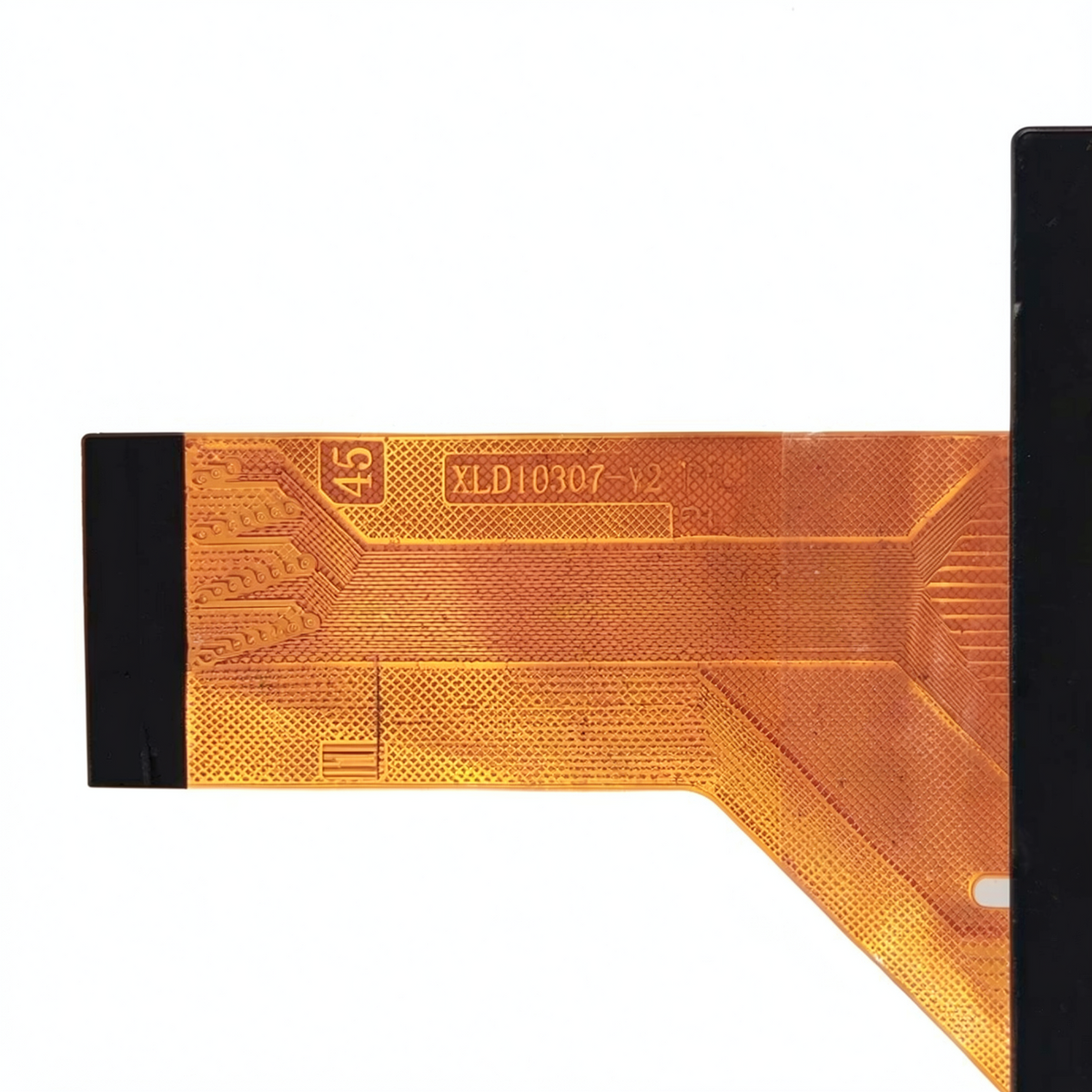 Flex cable FPC connector detail for XLD10307-V2 touch screen digitizer replacement
