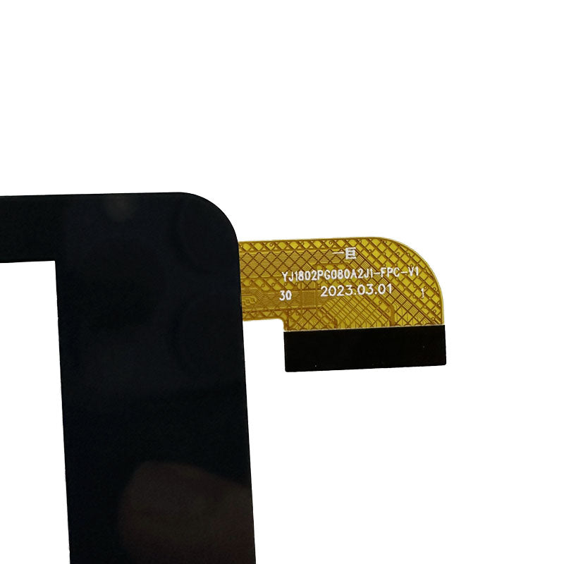 Pannello touch screen digitalizzatore per YJ1802PG080A2J1-FPC-V1