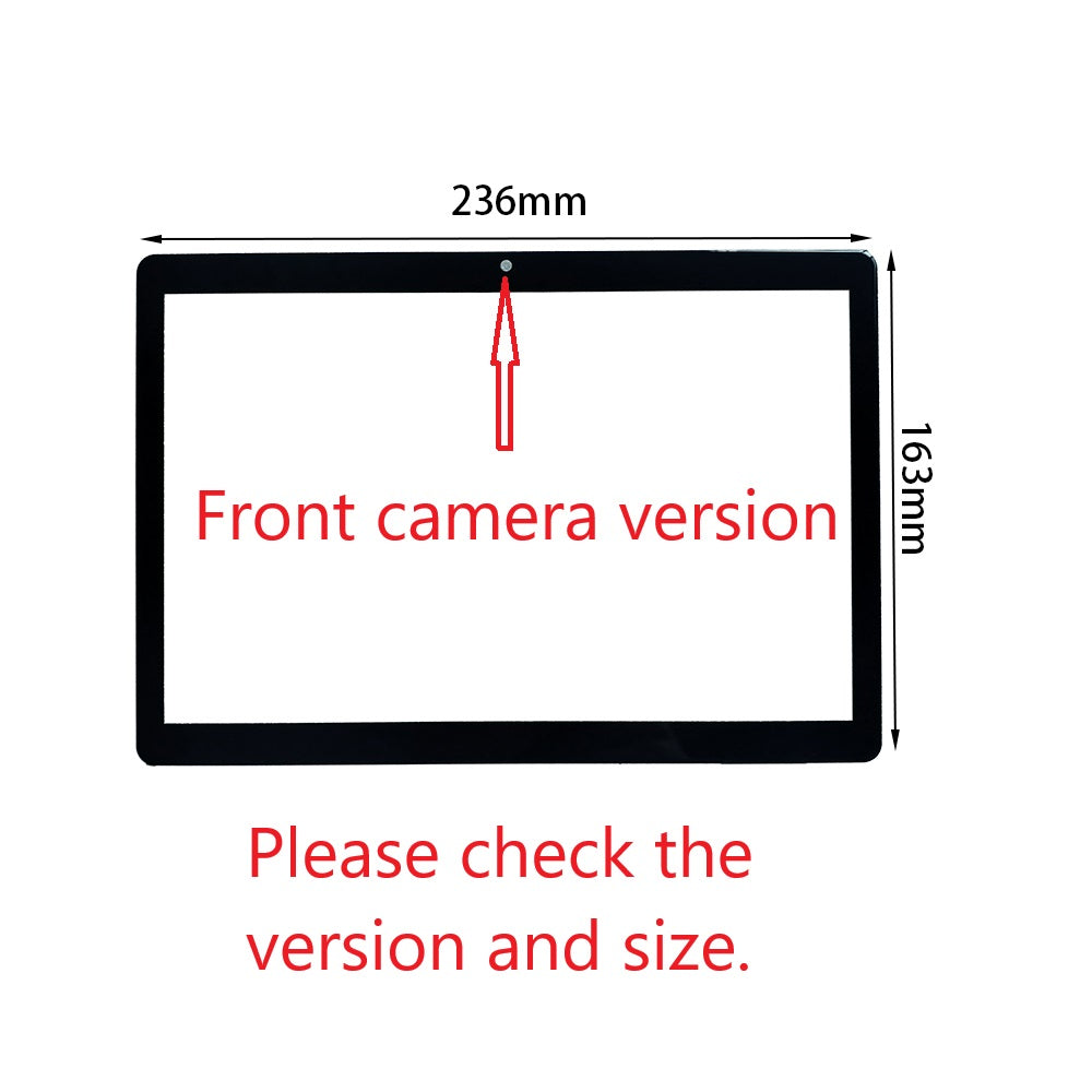 10.1" Touch Screen Digitizer for For ANCEL X7 (Front Camera Version)