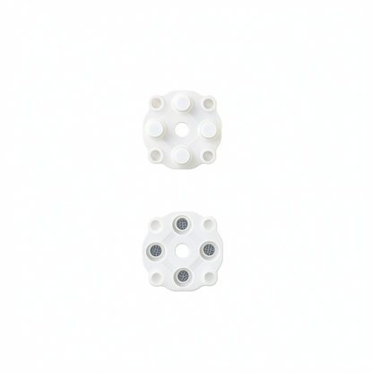anbernic rg351mp game console button conductive rubber pad membrane front view