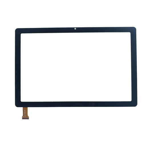 Front view of 10.1 inch replacement touch screen digitizer glass for ApoloSign EM101A tablet