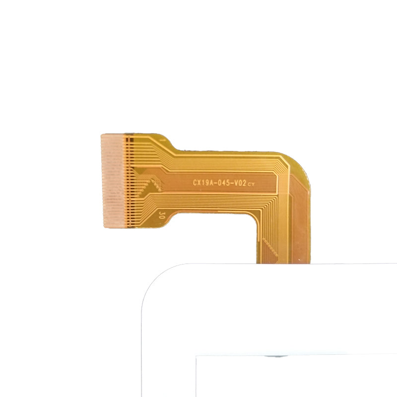 CX19A-045-V02 touch panel flex cable ribbon connector detail
