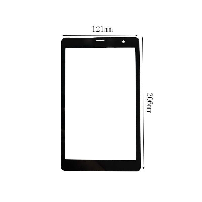foxxd t8 pro tablet touch screen digitizer panel glass front view