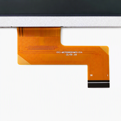 Flex cable FPC connector detail for FPC-M0700WS91M30-01A LCD display screen replacement