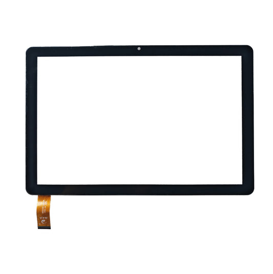 Front view of 10.1 inch replacement touch screen digitizer glass for HZYCTP-103618