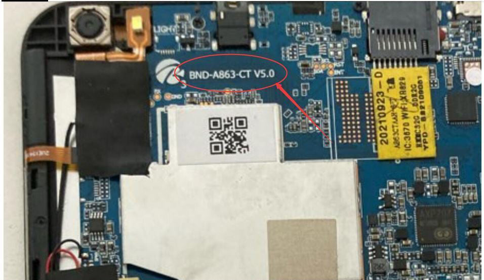 Digitizer touchscreen da 8" per tablet iGET SMART W83