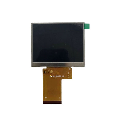 Front view of 3.5 inch LCD display screen replacement for part number WL-355608-A8