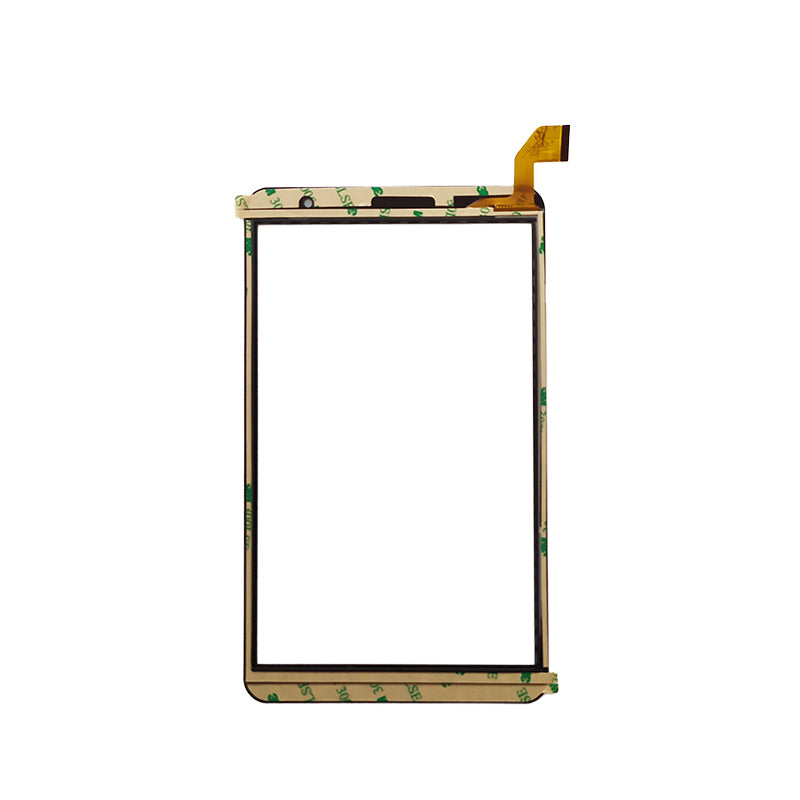 Back view of Teclast P80X P80H touch screen glass showing adhesive tape