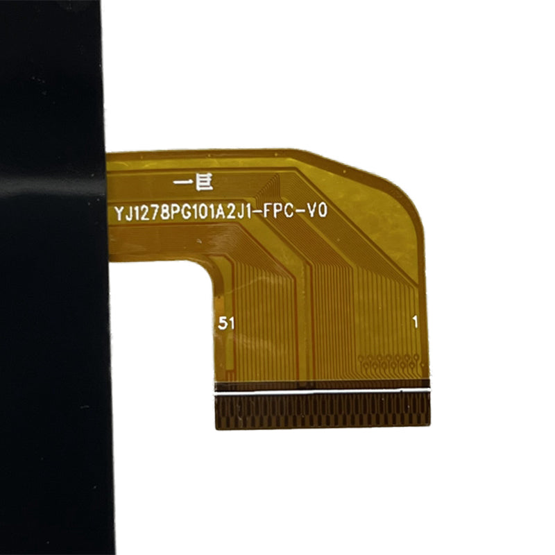 Nuovo pannello sensore in vetro per digitalizzatore touch screen YJ1278PG101A2J1-FPC-V0 da 10,1 pollici