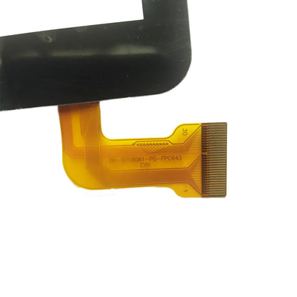 Flex cable FPC connector detail for DH-07180A1-PG-FPC643 tablet touch screen digitizer replacement