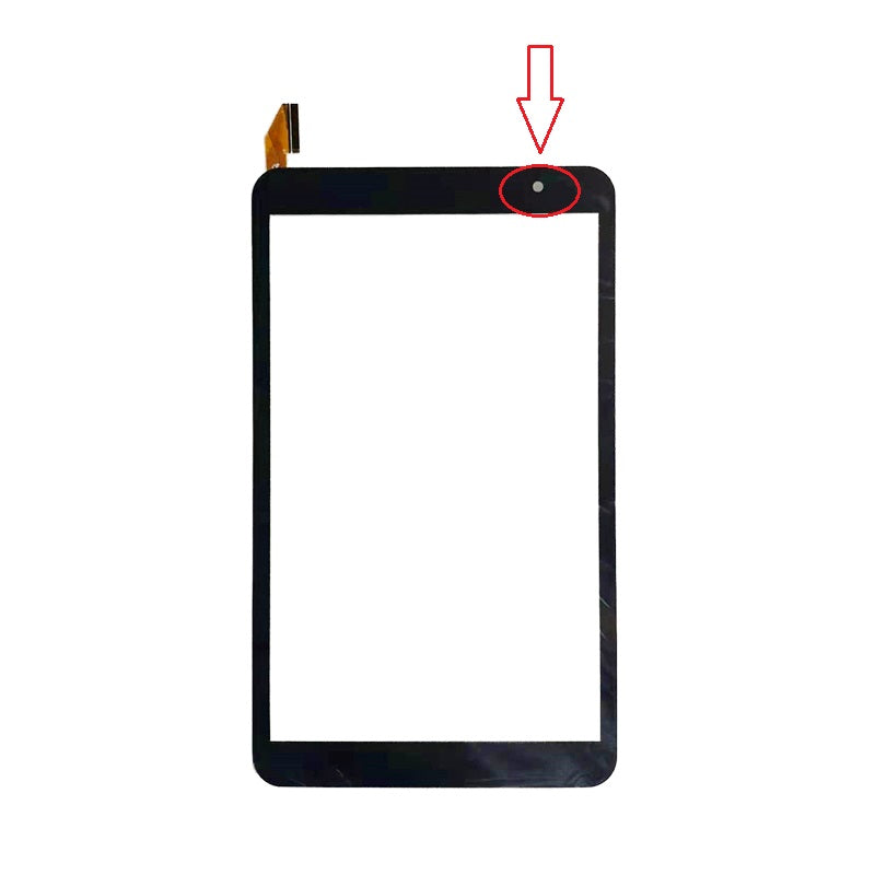 H06.3848.002 touch screen digitizer panel glass front view