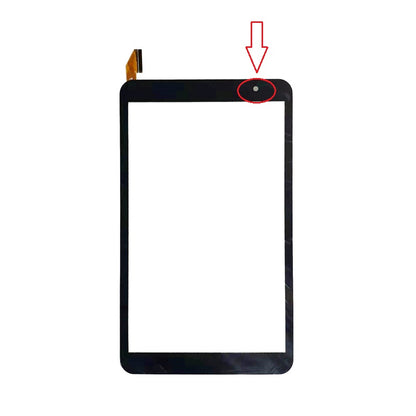 H06.3848.002 touch screen digitizer panel glass front view