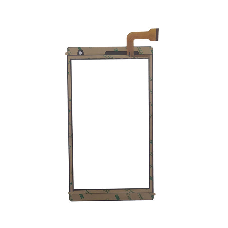 Back view of kingvina 07047-b touch screen glass showing adhesive tape